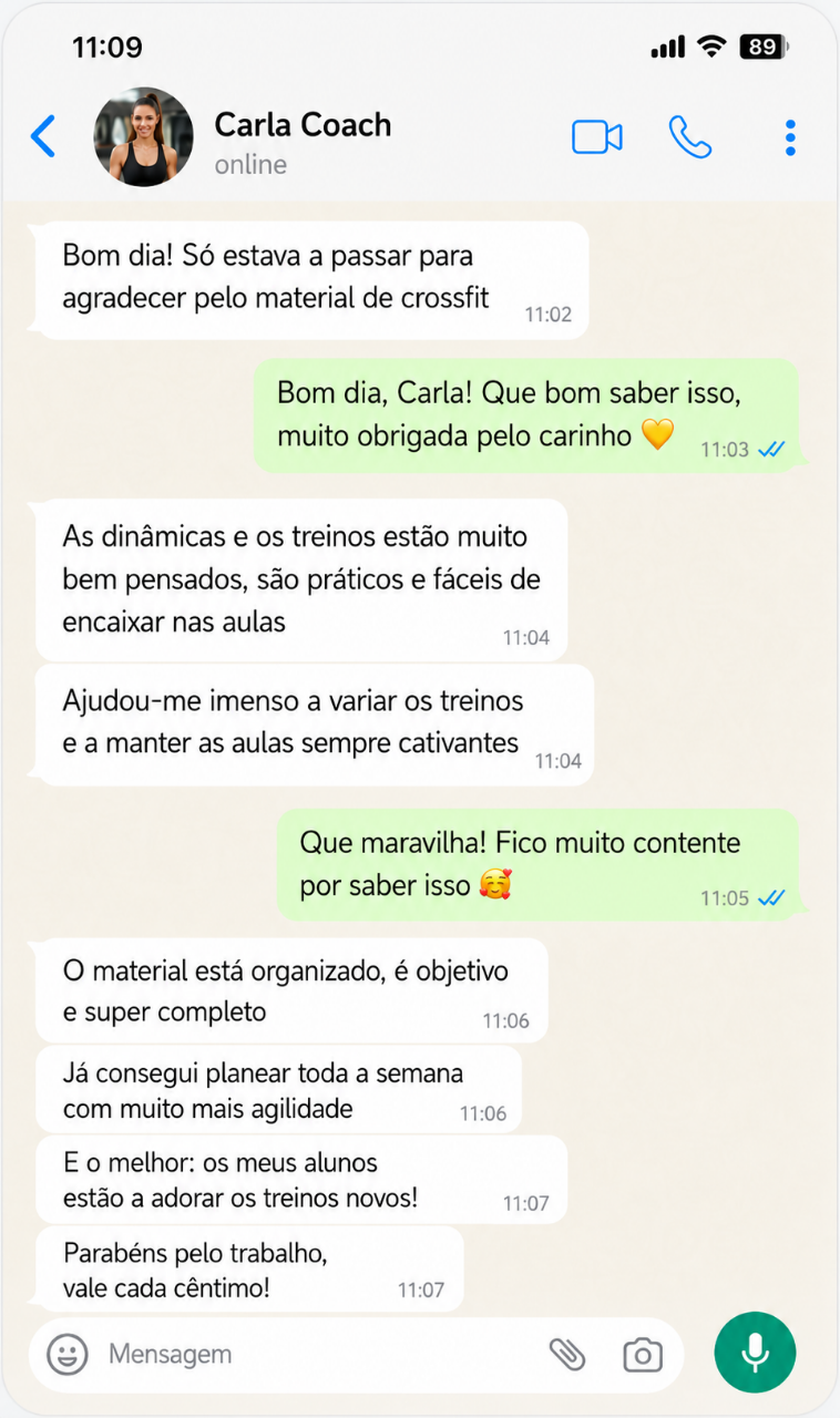 Testemunho de Carla Personal